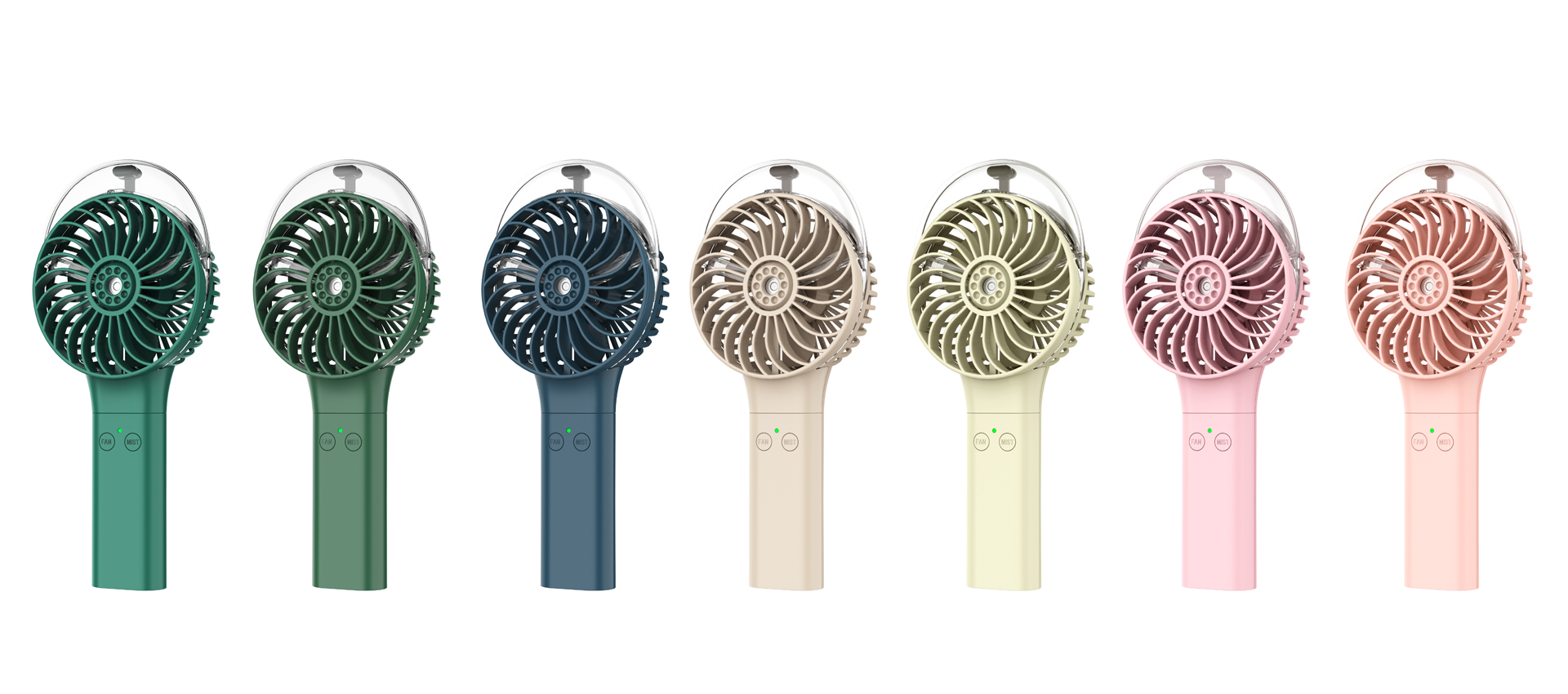 Water Misting Handheld Fan